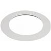 MAKA change your life quality Maka Rosone Circolare Passante Canna Fumaria Inox Ø 130 mm | Inossidabile resistente a calore e corrosione, copre il foro in parete o soffitto, scorre sul tubo, UNI EN 1856-1 e -2