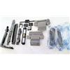 Generico KIT ANTA RIBALTA CAMERA EUROPEA 3520 ACCESSORI MASTER PER SERRAMENTI CERNIERE GRIGIE + KIT COMPLETO ZAMA