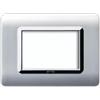 Eva Placca Ave Tecnopolimero 44 3 Moduli Alluminio Naturale 44Py03Als