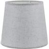Sinta Paralume Tessuto Coolie Moderno Rilancio Lampada da tavolo E14/E27 Lampada da comodino Lampada da parete Paralume, Ø7.5/19cm,Linen