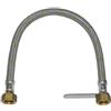 IDRO BRIC Manichetta Flessibile con Levetta per Gas Liquido 1/2FF cm 50 Idrobric
