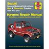 Suzuki Samurai (86-95), Sidekick (89-98), X-90 (96-98) & Vitara (99- (Tascabile)