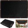 KYROSOL 2X3m Telo Ombreggiante Occhiellato | Ombreggiante con Occhielli,Teli Ombreggianti per Giardino,Pergola,Piante Da Patio,Serra,Pollaio,90% di Ombreggiatura,Nero