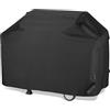 Unicook Telo di copertura impermeabile per barbecue, 165 x 61 x 112 cm | Copertura per barbecue a gas per esterni, con presa d'aria, in tessuto Oxford resistente allo sbiadimento e ai raggi UV