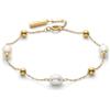 Olivia Burton Braccialetto di Perline da Donna Collezione BY THE SEA PEARL in Oro Giallo con Perle d'Acqua Dolce - 24100202