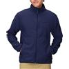 Marmot Uomo Rocklin Jacket, Calda giacca in pile, giacca outdoor con zip integrale, scaldacorpo traspirante e resistente al vento, Arctic Navy, M