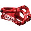 FUNN Crossfire Attacco Manubrio per Mountain Bike con Morsetto da 35mm - Attacco Manubrio in Lega Leggera e Resistente per Mountain Bike e BMX Bike, Lunghezza 35mm (Rosso)