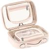 Generic Borsa Da Toilette Trasparente Da Viaggio Portatile Impermeabile Per | Borsa Organizer Da Viaggio Per Trucco Custodia Toeletta Per Viaggi Di Lavoro O Personali, Capelli E Unghie