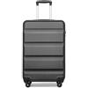 Kono Valigia a 4 ruote con guscio rigido in ABS, 55 cm, 33 l