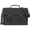 STILORD "Lennard" Borsa Ventiquattrore in Cuoio Cartella Lavoro Pelle Vintage per PC Portatile da 13,3 Pollici Scomparto Imbottito Colore:antracite