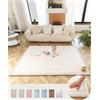 Hakuna Matte Tatami Morbido con high density foam Antiscivolo per Gattonare, Tappeto Bambini 200x150x2,5cm Grigio