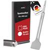 siwitec SDS Plus Scalpello a vanga, 75 x 165 mm, scalpello professionale SDS PLUS per rimuovere calcestruzzo, intonaco e malta, scalpello per martello perforatore