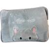Generico Borsa Acqua Calda Elettrica Ricaricabile con tasca scalda mani riscalda mani piedi (CAT Griggio)
