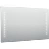SENSEA Specchio con illuminazione integrata bagno rettangolare Hollywood SENSEA L 120 x H 70 x P 2.5 cm