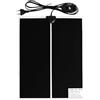 Geoyien Tappetino riscaldante rettili (40-65W, 220V-240V) | Tappetino riscaldante per rettili 42 X 28CM,Resistente acqua e umidità, temperatura regolabile (0-35 gradi) spina europea