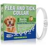 Vigorder Collare Antiparassitario per Cani Collare Antipulci Cane 1-40kg | Impermeabile, Protezione Fino A 12 Mesi, Morbido Sulla Pelle, Regolabile, Facile Da Usare, Per Cani Piccoli Medi Grandi