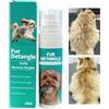 Generic Spray Districante per Cani Nebulizzatore balsamo districante 100ml per | Spray Balsamico Antistatico per Cani per Mantello Liscio e Bagno da Esposizione Cane