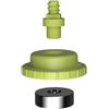 TOKAYIFE Cuscinetto a Sfera per Ruota di Criceto, Giranda Silenziosa Accessori per Ruota da Corsa per Criceto (Verde)