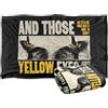 LOGOVISION Welcome To Derry Those Giallo Eyes Coperta super morbida al tatto setoso - 91 x 147 cm