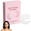 Generic Deep Peptide Collagen Eye Mask,Three-Piece Design Covers the Entire Eye Area,Under Eye Patches for Dark Circles & Puffy Eyes,for Fine Lines & Eye Bags (1 PCS)