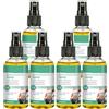 kuhiiu Spray dimagrante e idratante - Lozione modellante per il corpo, rassodante della pelle, idratazione profonda, anti-cellulite, ad assorbimento rapido per addome, braccia, (6 bottiglie)