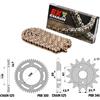 PBR HONDA XL-V TRANSALP (XL650V) 650 2000-2007 catena Oro Gold kit 525 PBR EK1540...