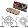 PBR KAWASAKI ER-6N (ER 650) /ABS 650 2006-2017 catena Oro Gold kit 520 PBR EK1695...