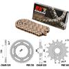 PBR HONDA NX-DOMINATOR 650 1995-2001 catena Oro Gold kit 520 PBR EK 567BLACK&GOLD