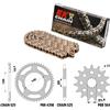 PBR SUZUKI DL V-STROM TRAVELLER 650 2009-2010 catena Oro Gold kit 525 PBR EK1771GOLD