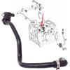 Valvola carter plastica ABS valvola PCV ricambio auto