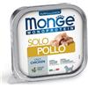 Monge Monoprotein Solo per Cani Puppy & Junior da 150 gr Gusto Pollo