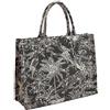 VOFDRWQA Tote bag lusso Donne cotone lino spalla Crossbody borsa grande capacità Portatile Viaggio Spiaggia Vacanze Shoping tote bag