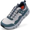 Geococcyx Uomo Scarpe Sportive Ginnastica Pianta Larga Grigio Chiaro 46 EU