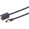 S-CONN maximum connectivity S-Conn 08-44025 Cavo di rete nero 1 m Cat8.1 S/FTP (S-STP) (08-44025)