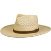 Stetson CAPPELLISHOP Salcott Outdoor Cappello di Paglia Stile Cowboy Fascia in Pelle Unisex Primavera Estate
