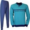 Navigare Pigiama Uomo Cotone Jersey Manica Lunga Colore Salvia 2141434 (XL)