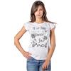 Solo Parole - Te Lo Giuro Il Meccanico è Solo Un Amico 3124 Urban Slub Lady Donna Cotone 100% MOD.BS-SLUBW02