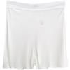 XWSM 100% Seta Di Gelso Boxer Pantaloncini Da Culotte Pantaloncini Da Donna Intimo Mutandine A Vita Alta Dormire Mutande Morbide E Larghe Quotidiane (Color : White, Size : XL/X-Large)