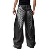 Générique Jeans Baggy Uomo Donna Curvo A Motivo Ali Jeans Grandi Casual Pantaloni Jeans Scuri Vintage Streetwear Pantaloni di Grandi Dimensioni in Denim Jeans Autunno Inverno Pantaloni Sportivi Tuta Jogging