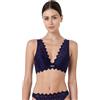 Lovable Reggiseno Foulard Push-Up con Apice Alto | Ferretto e Coppe Imbottite in Pizzo | Sostegno Massimo | Allure Atelier Donna, Viola Scuro 36C - 4C