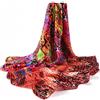 Prettystern foulard donna Colorata purar Raso Seta 90x90 quadrato Scialli Sciarpa Elegante Arte Regalo Idea