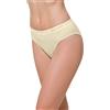 BELLISSIMA Slip Donna in Microfibra Elasticizzata Art. 014 Senza Cuciture - Offerta Confezione da 5 Slip - Disponibile nei Colori Bianco, Nero e Naturale