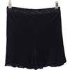 XWSM 100% Seta Di Gelso Boxer Pantaloncini Da Culotte Pantaloncini Da Donna Intimo Mutandine A Vita Alta Dormire Mutande Morbide E Larghe Quotidiane (Color : Black, Size : L/Large)