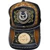 Modestone Western Ball Cap Metal Bull Longhorn Ferro di cavallo marrone, marrone, taglia unica, Marrone, Taglia unica