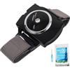 HAPINARY Dispositivo Nero da Orologio Polso Stile Antirussamento Z168 | Plastica Rigida Resistente, Spegnimento Automatico e LED Doppio Colore, Fascia Regolabile, Batteria Aaa 1,5v Non Inclusa