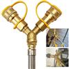 Generic Accoppiamento rapido a gas,Apparecchiature portatili a sgancio rapido - Raccordo rapido per barbecue a gas | Per casa casa interna cucina e bagno Grill e saldatura barbecue campeggio
