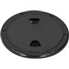 Tonysa Deck Plate 6in Durable ABS Waterproof Marine | Sintetico non corrosivo, Anti-UV, Superficie antiscivolo, Installazione verticale