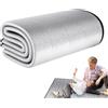 Generico Outdoor Waterproof Pad Insulating Foil Mat, Storage Bag | Aluminum Foil Compact Lightweight for Picnic Camping Mat Outdoor Travel Accessories Waterproof Ground Cover Outdoor Rug