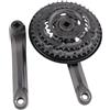 Generico Guarnitura MTB, Compatibile con Shimano, FC-TY301 42T 48T