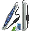 Beautyshow Borsa termica da golf a tracolla in tessuto Oxford, con 7 lattine, con tasca per telefono, accessorio universale per borsa da golf, portatile, per golf, spiaggia, picnic e feste all'aperto, colore
